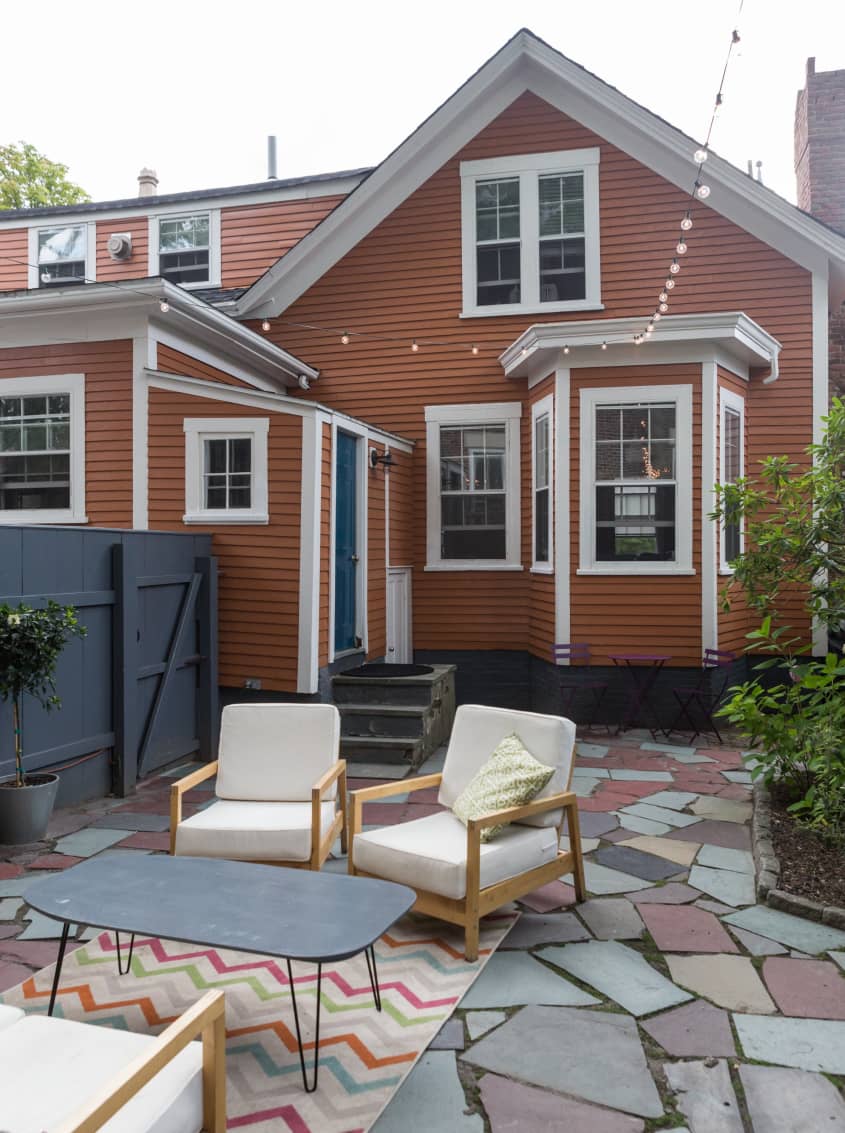 House Tour Color and Pattern in a Rhode Island House Apartment Therapy